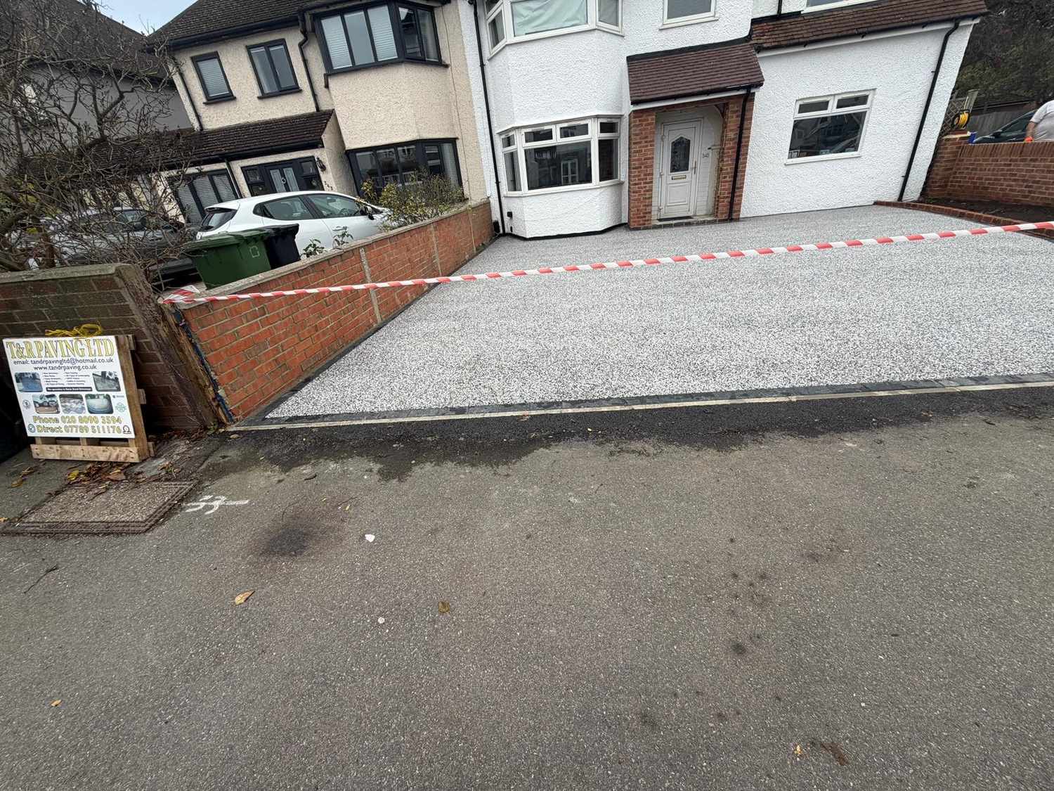 Tarmac driveway