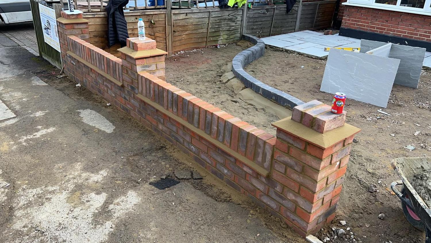 Brick wall