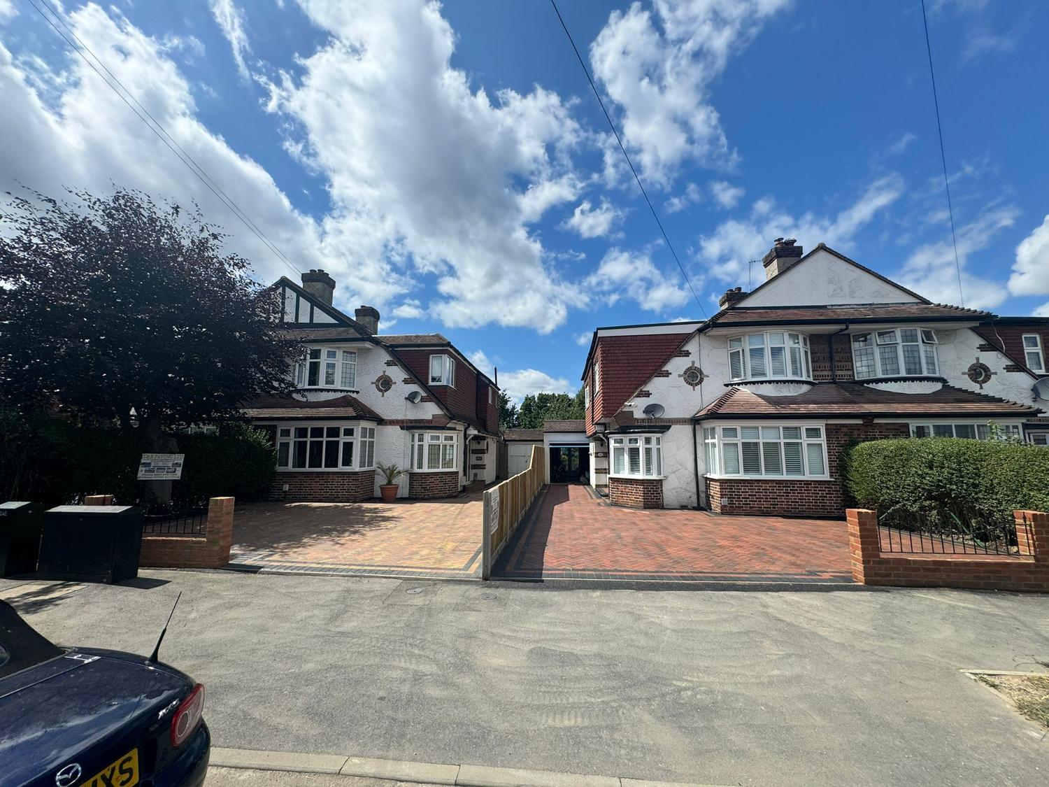 Resin driveway