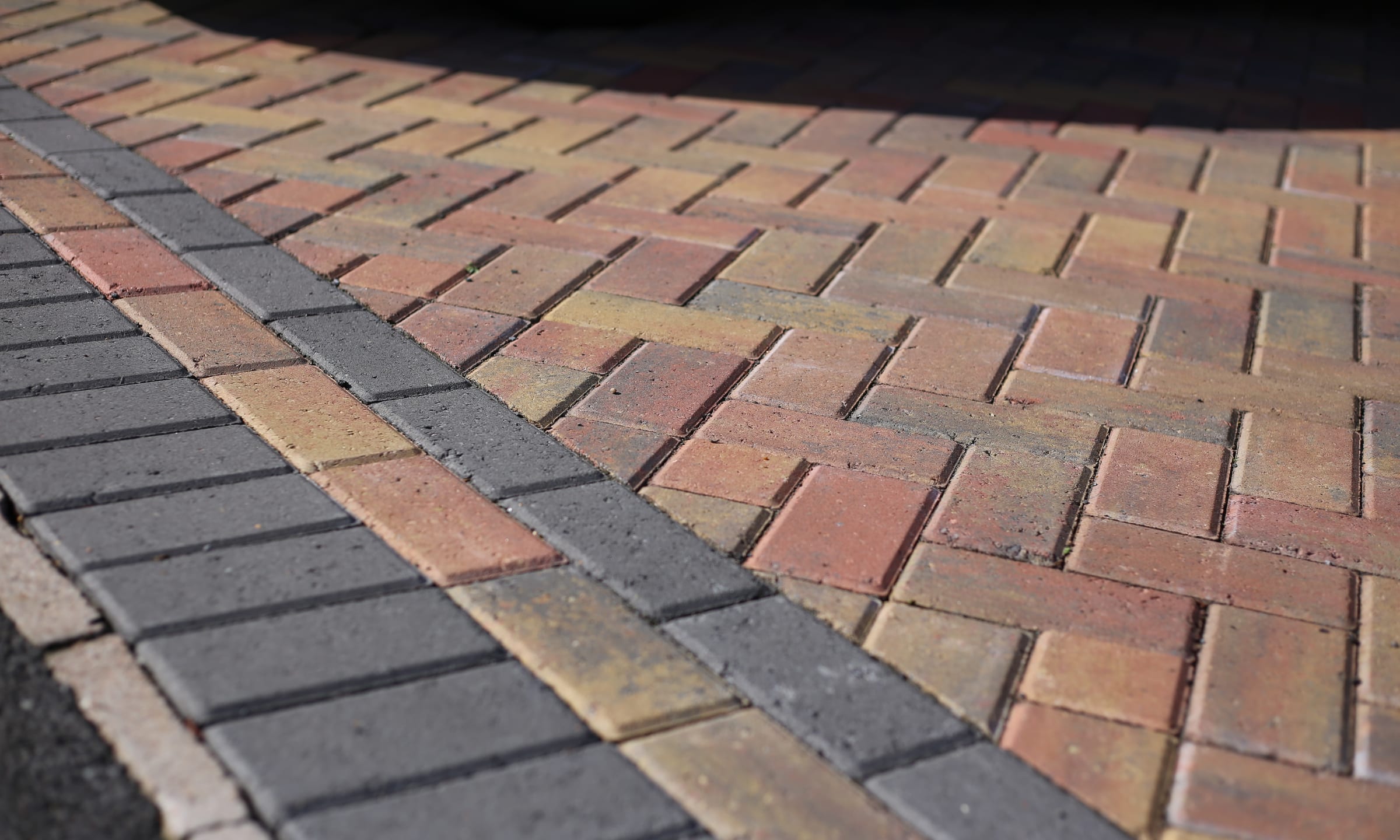 A driveway laid by T & R Paving
